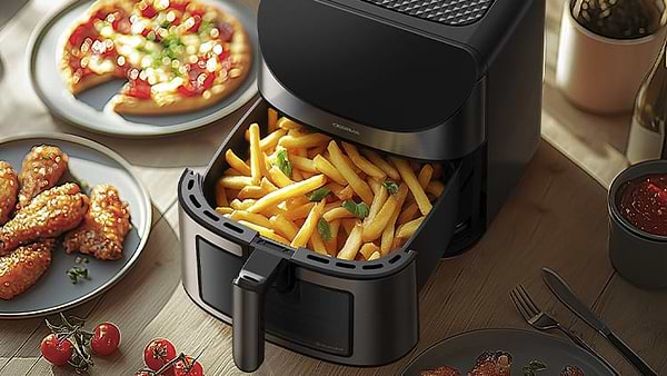 Фото - Мультипечь Deerma Air Fryer KZ150 8L (DEM-KZ150W)