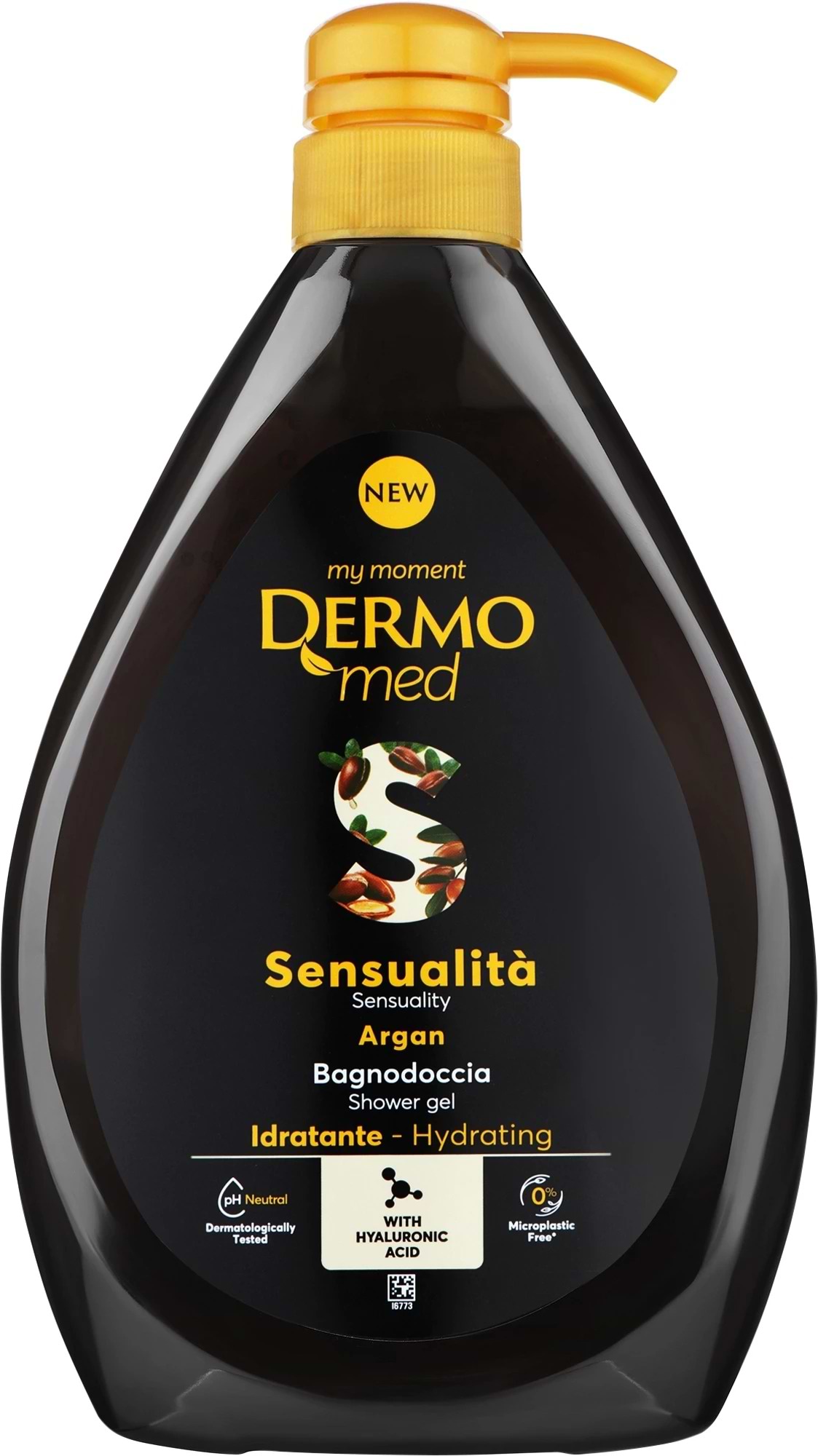 Гель для душа DermoMed Argan Sensualita 1 л (8054633830741)