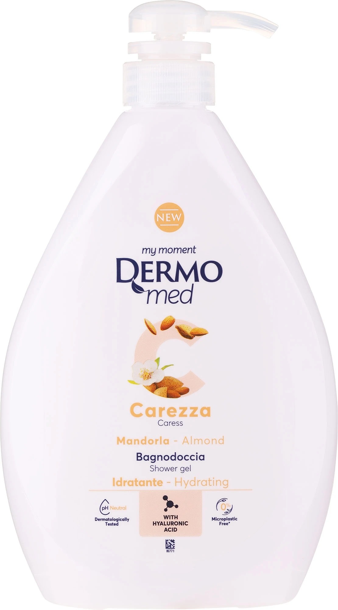 Гель для душа DermoMed Mandorla Carezza 1 л (8054633831977)