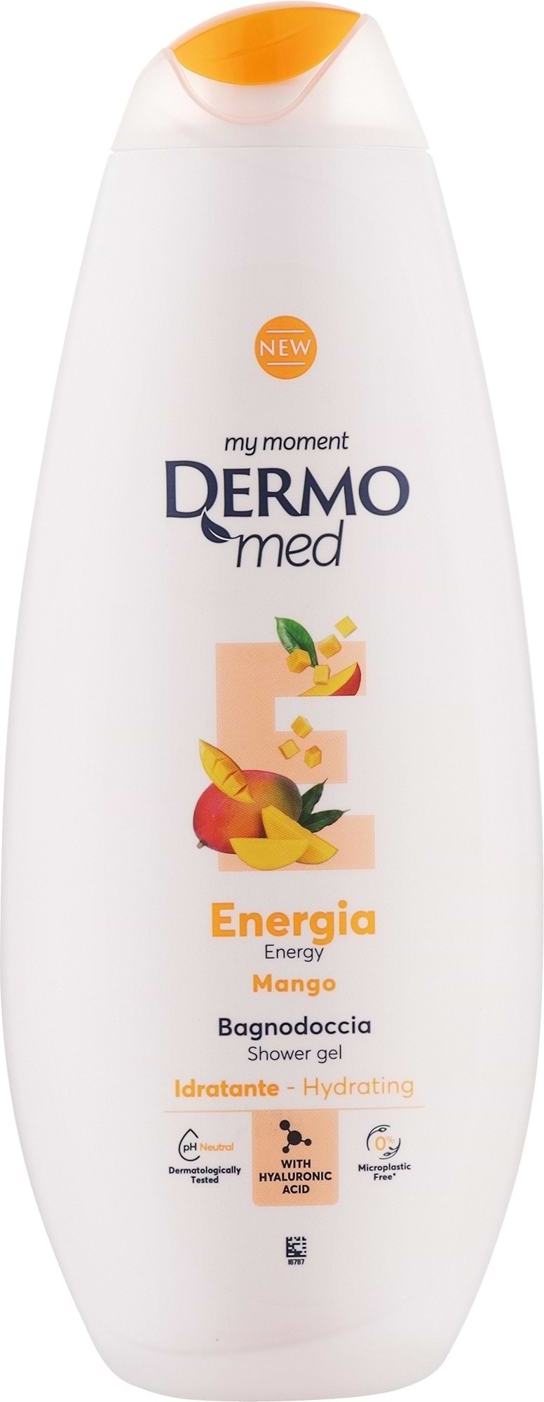 Гель для душа DermoMed Mango Energia 750 мл (8050999571250)