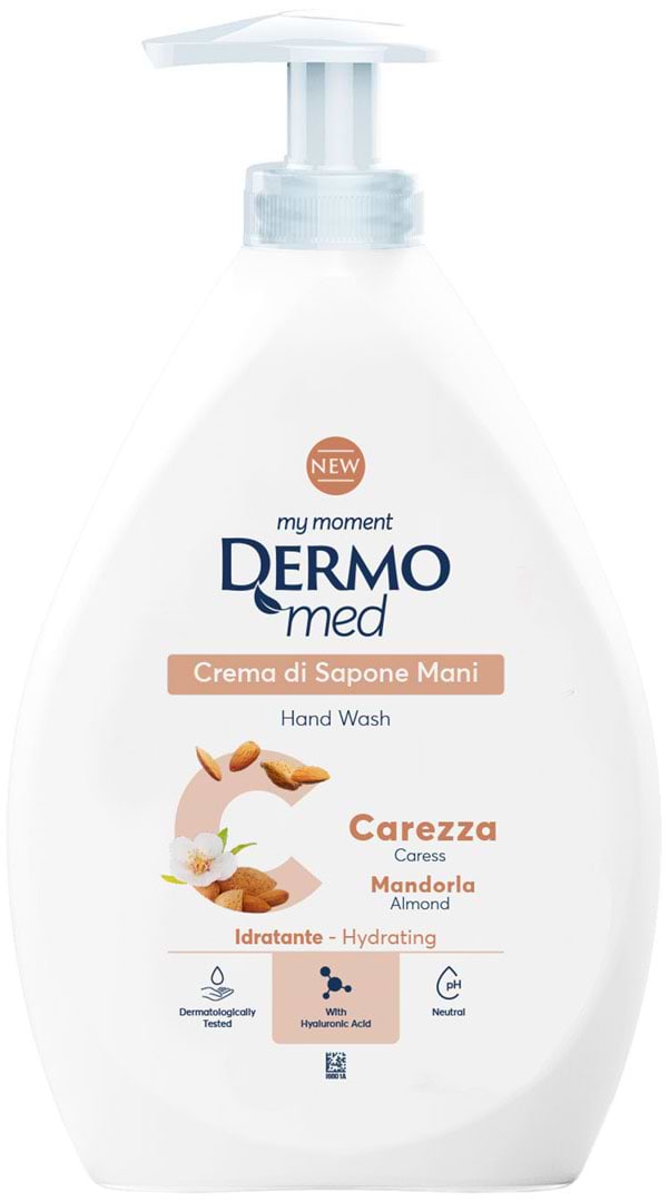 Жидкое мыло для рук DermoMed mandorla carezza 600 мл (8050999571298)