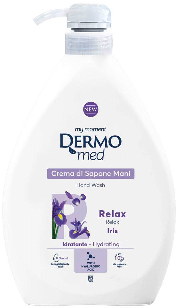 Жидкое мыло для рук DermoMed iris relax 1 л (8032680397073)