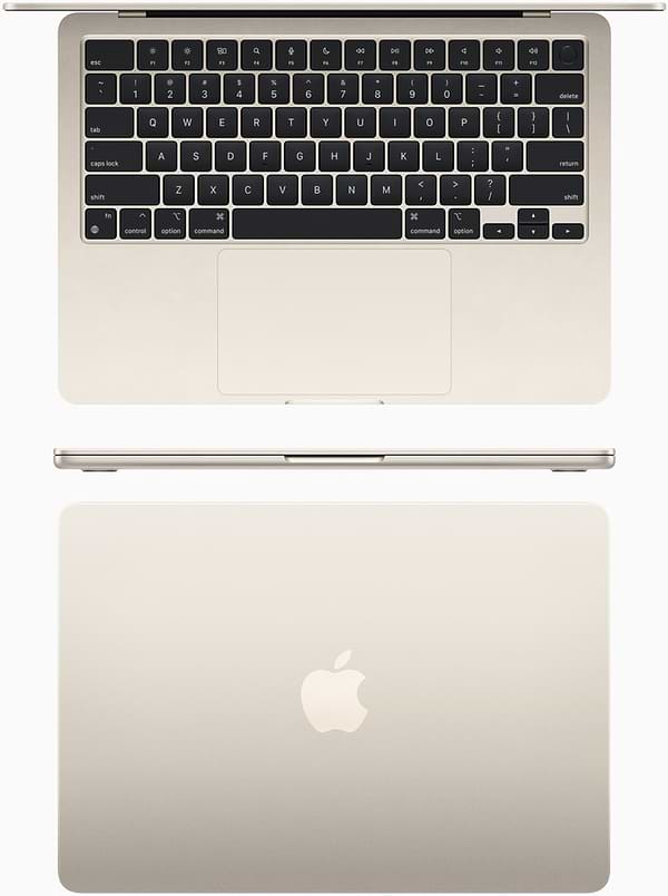 Фото - Ноутбук Apple MacBook Air 13.6'' M2 10-Core GPU 512Gb MLY23 Starlight