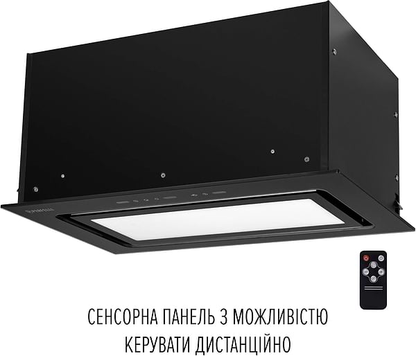 Фото - Витяжка вбудована Perfelli DESIGN VISION 6 NERO SILENZIO