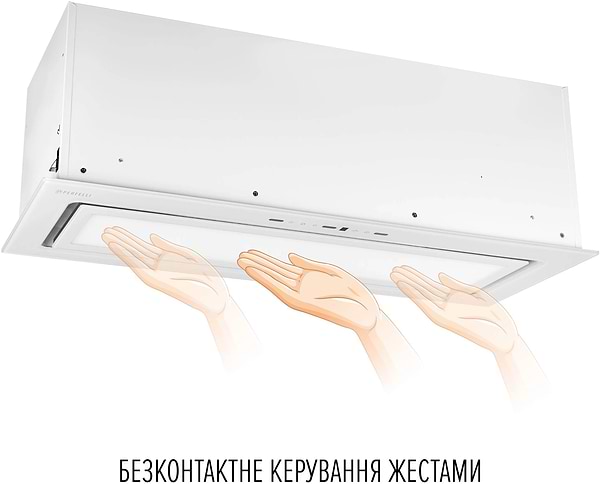 Фото - Витяжка вбудована Perfelli DESIGN VISION 9 BIANCO SILENZIO