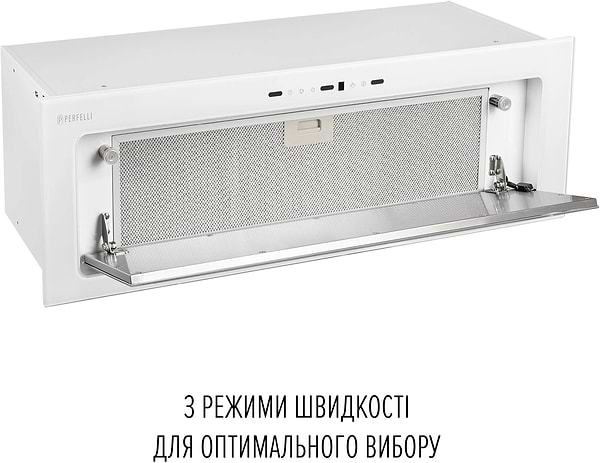 Фото - Витяжка вбудована Perfelli DESIGN VISION 9 BIANCO SILENZIO