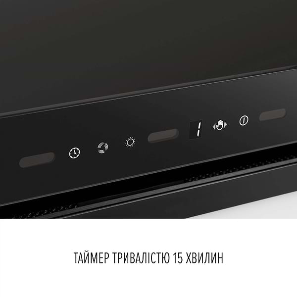Фото - Вытяжка встраиваемая Perfelli DESIGN VISION 9 NERO SILENZIO