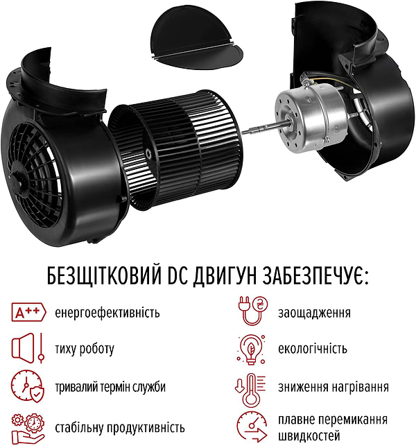 Фото - Вытяжка встраиваемая Perfelli DESIGN VISION 9 NERO SILENZIO