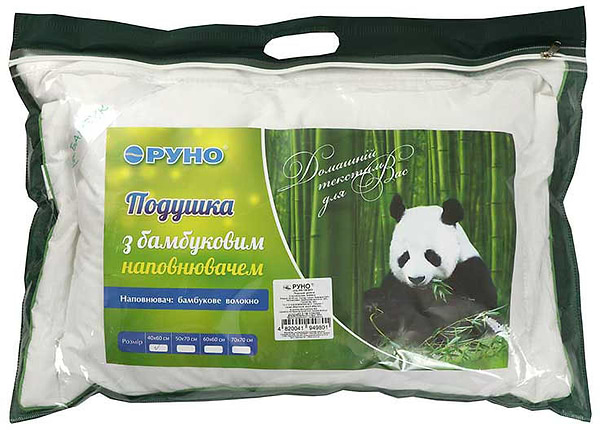 Фото - Подушка стандартна Руно 40х60 бамбукова (309.139БУ)