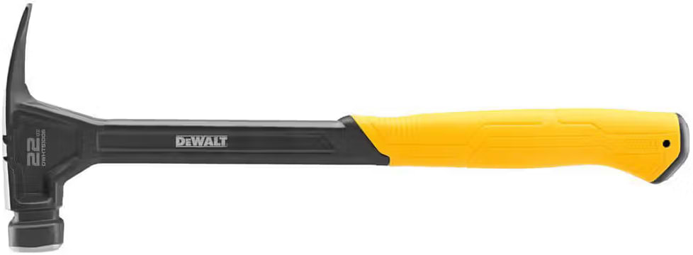 Молоток DeWALT RIP-CLAW суцільнометалевий вага головки 624 г (DWHT51006-0)