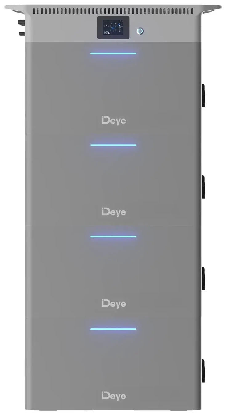 Система хранения энергии Deye 2.5kW 10kWh LiFePO4 51.2V 4 MPPT 220/230V Однофазная (SUN-BK250-10KWH-EU-AM4-18L)