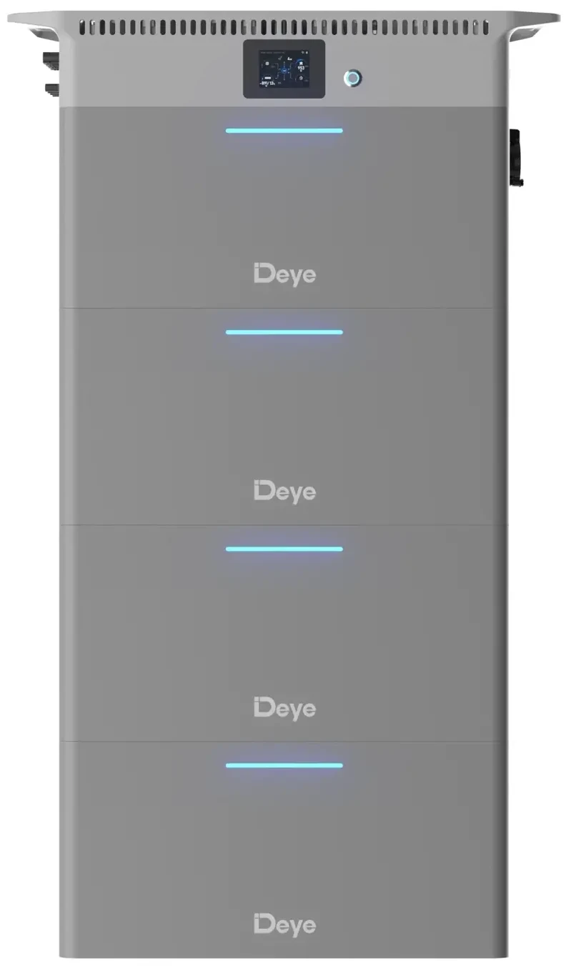 Система хранения энергии Deye 2.5kW 10kWh LiFePO4 51.2V 4 MPPT 220/230V Однофазная (SUN-BK250-10KWH-EU-AM4-32L)