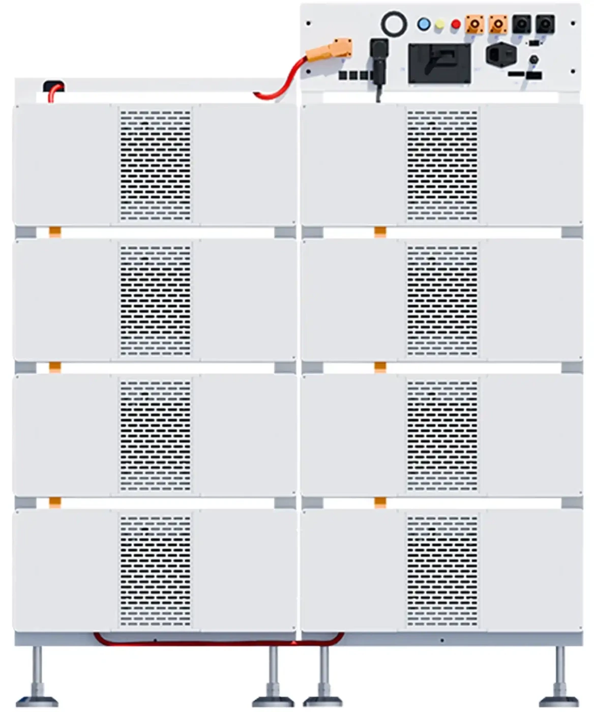 Батарея для сонячного інвертора Deye 8 шт. LiFePO4 HV 410V 314Ah 128kWh з BMS (BOS-B-PRO-128kWh)
