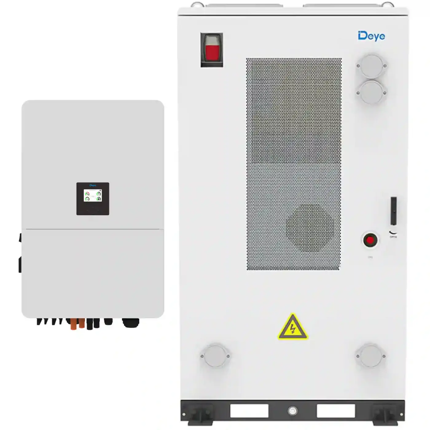 Система зберігання енергії Deye SUN-80K-SG02HP3-EU-EM6 (3 ф., 80kW 241.2kWh 1BAT LiFePO4) (SV-3DE80K1-HDE240K1-1)