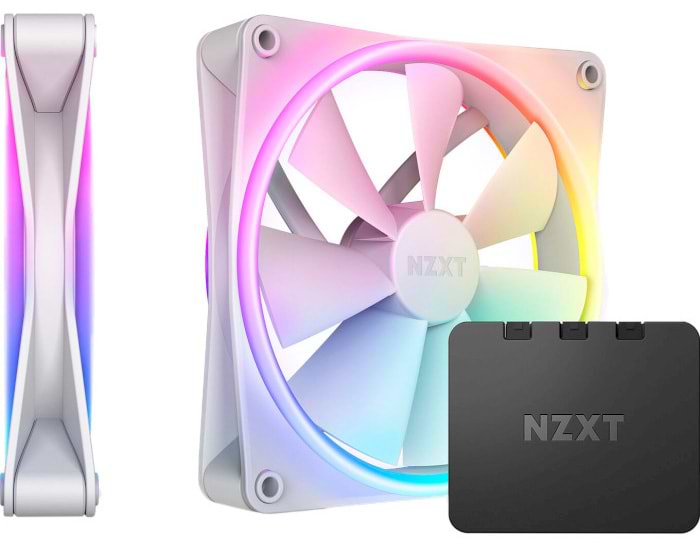 Корпусный вентилятор NZXT F140RGB Duo White (RF-D14DF-W1)