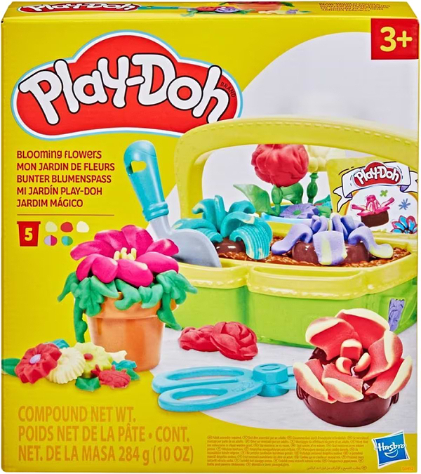 Фото - Наборы для лепки Hasbro Play-Doh Цветущие цветы (G0492)