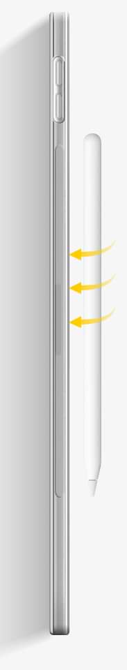 Фото - Чохол для планшету BeCover Soft TPU з кріпленням Apple Pencil for Apple iPad mini 6 2021 Gray (706755)