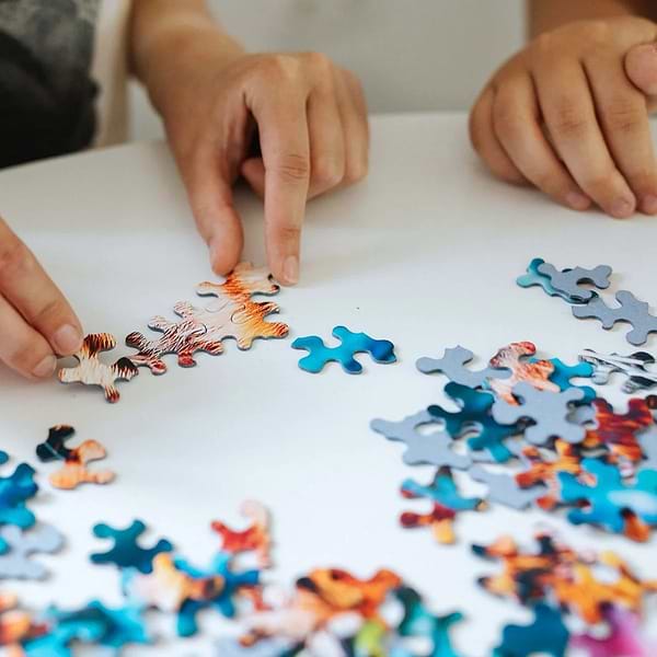 Фото - Пазлы (8+) Trefl "Кормящие пазлы" - "Сладкое мороженое"- (600 элм.) (11119)