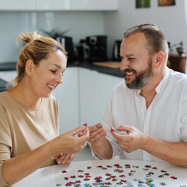 Фото - Пазлы (8+) Trefl "Кормящие пазлы" - "Сладкое мороженое"- (600 элм.) (11119)