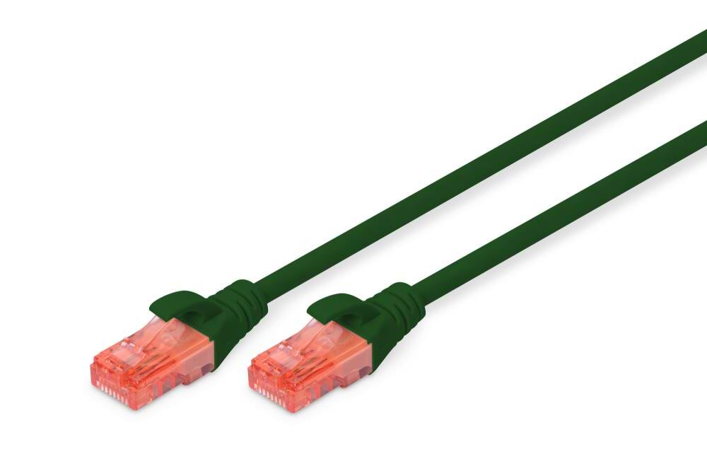 Кабель патч-корд Assmann CAT6 U/UTP 10 м (DK-1617-100/G)
