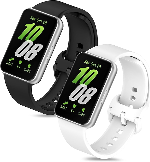 Фото - Ремінець для фітнес-браслету BeCover for Samsung Galaxy Fit 3 (20mm) White (713200)