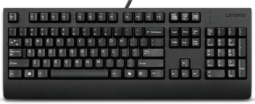 Клавіатура дротова Lenovo Preferred Pro II USB (4Y41R64624)