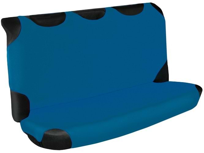 Комплект накидок на сидіння автомобіля Beltex Polo 2 шт. на задні сидіння без підголовників Синій (BX17310)