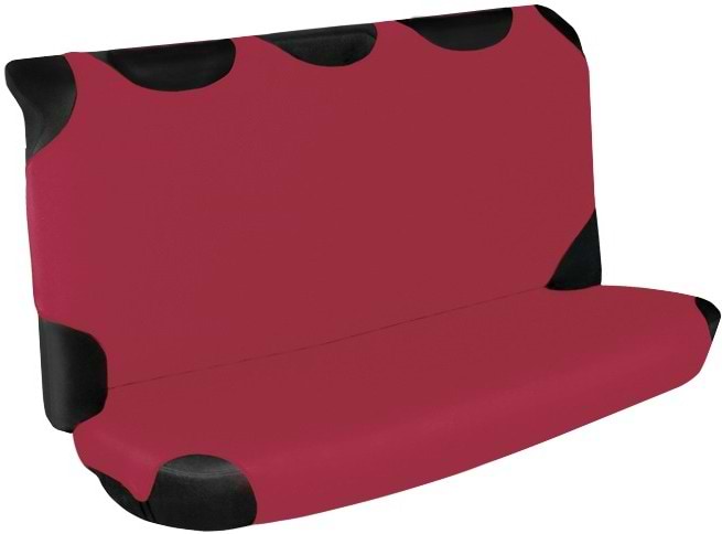 Комплект накидок на сидіння автомобіля Beltex Polo 2 шт. на задні сидіння без підголовників Гранат (BX17410)