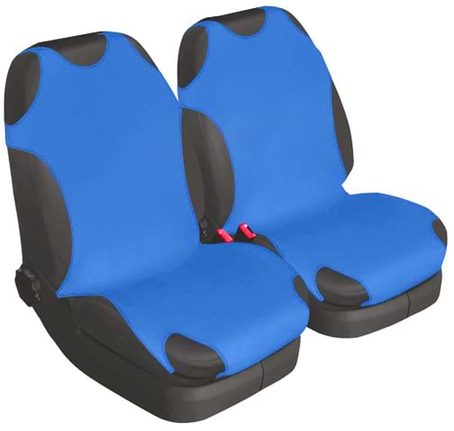 Фото - Накидка на спинку переднего сиденья автомобиля Beltex Cotton 2 шт. без подголовников Темно-синий (BX11710)