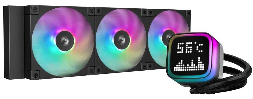 Водяная система охлаждения Deepcool LP360 ARGB Black (R-LP360-BKMSNC-G-1)