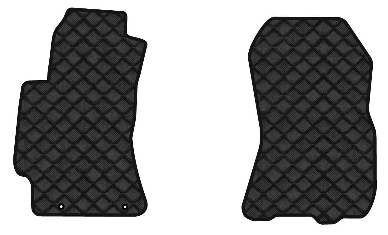 Коврики из экокожи в салон авто передние EVAtech ECO для Outback (BM) Subaru 2009-2014 4 поколение Combi EU SU11046AB2LA2BBB