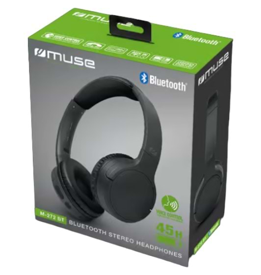 Фото - Наушники накладные беспроводные Muse M-272 BT