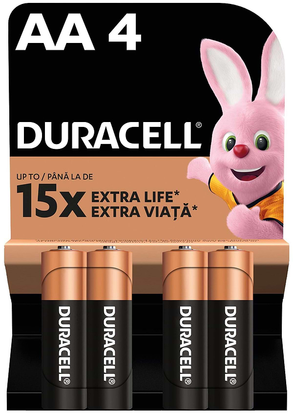 Фото - Батарейка тип AA Duracell MN-1500  (LR-06) 4шт.