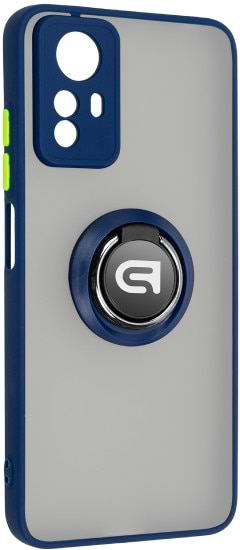Чохол для смартфону Armorstandart Frosted Matte Ring for Xiaomi Redmi Note 12s 4G Navy Blue (ARM68900) - Фото 1