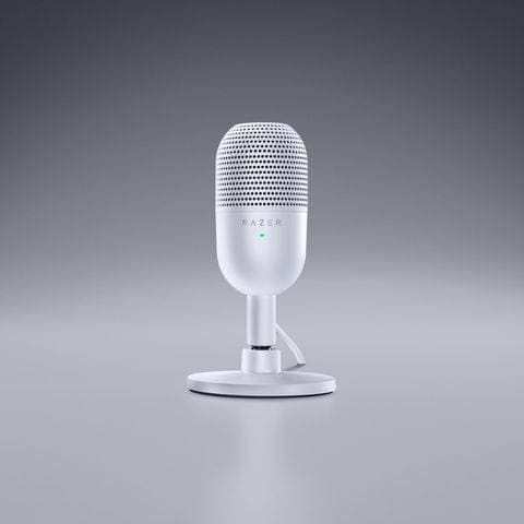 Фото - Микрофон для компьютера проводной Razer Seiren V3 mini White (RZ19-05050300-R3M1)