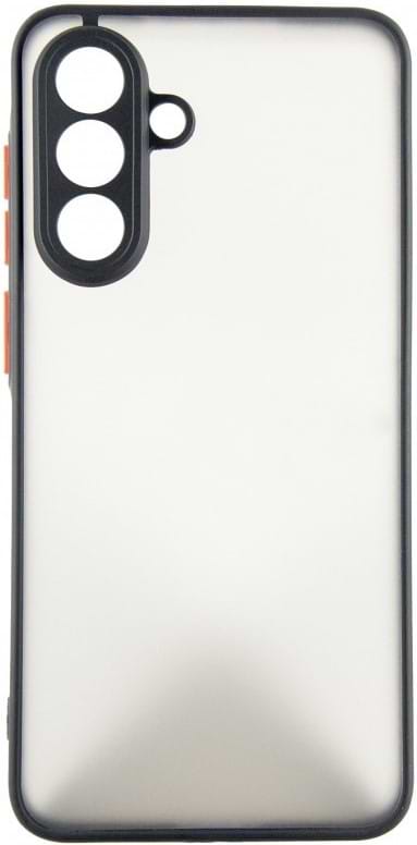Фото - Чохол для смартфону DENGOS Matt for Samsung Galaxy A56 SM-A566 Black (DG-KM-141) + захисне скло
