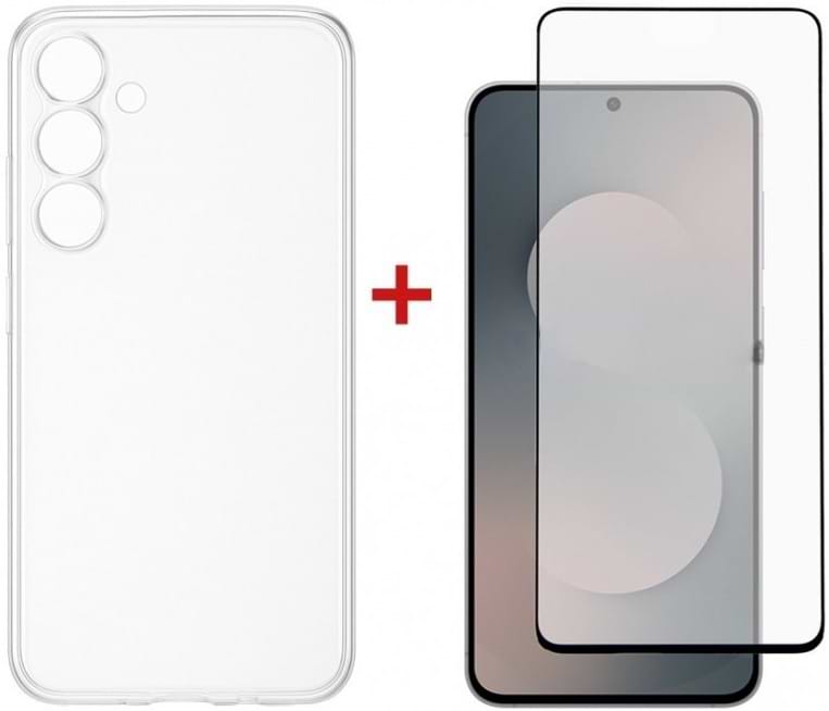 Чехол для смартфона DENGOS Soft for Samsung Galaxy S25 FE SM-S731 Clear (DG-KM-172) +стекло