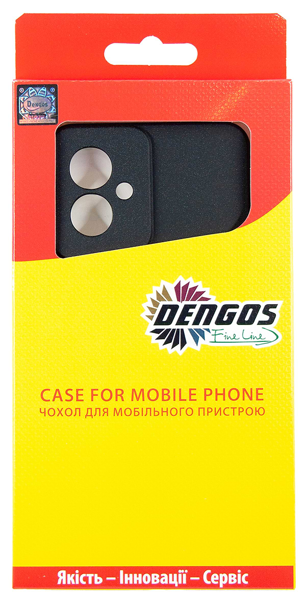 Фото - Чохол для смартфону DENGOS Carbon for Motorola Moto G55 Black (DG-TPU-CRBN-248)