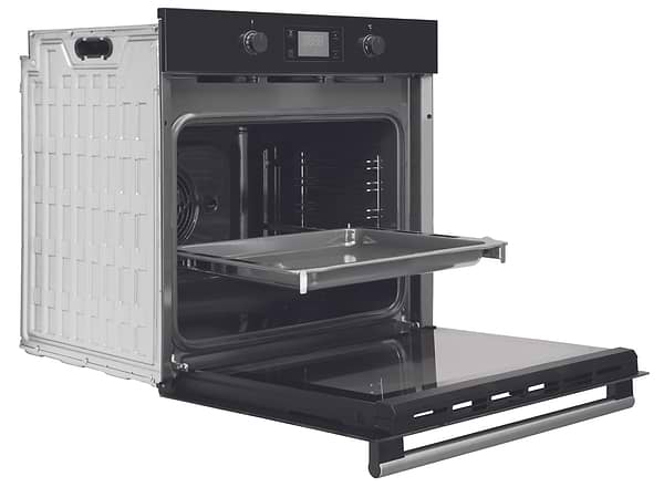 Фото - Духова шафа + варильна поверхня газова Hotpoint-Ariston FA2841JHBLHA + HAGS61FBK