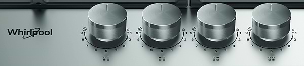 Фото - Варильна поверхня газова Whirlpool TKRL661IXEU