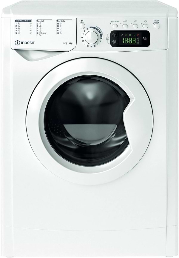 Фото - Стирально-сушильная машина Indesit EWDE 71280 W EU