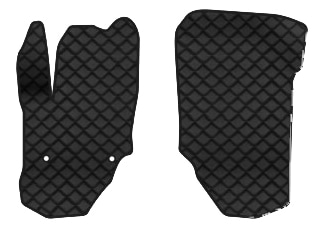 Фото - Коврики из экокожи в салон авто передние EVAtech ECO для ES600 Dongfeng 2022 1 поколение Sedan China DG43137A2AV2BBB