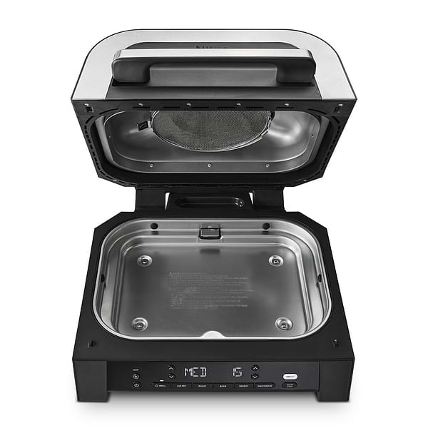 Фото - Уцінка - Гриль-барбекю електричний Ninja Foodi MAX Air Grill & Air Fryer з Сooking probe (DG551EU)