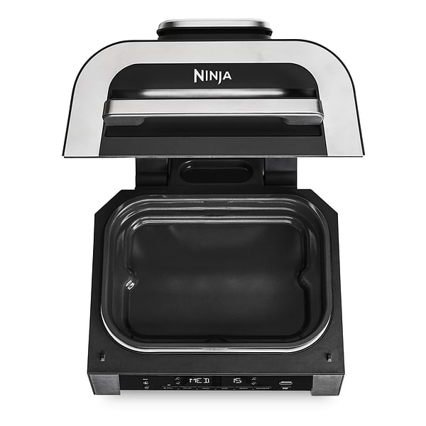 Фото - Уцінка - Гриль-барбекю електричний Ninja Foodi MAX Air Grill & Air Fryer з Сooking probe (DG551EU)