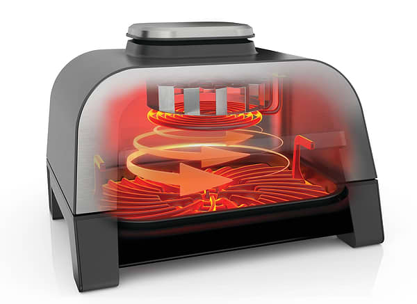 Фото - Уцінка - Гриль-барбекю електричний Ninja Foodi MAX Air Grill & Air Fryer з Сooking probe (DG551EU)