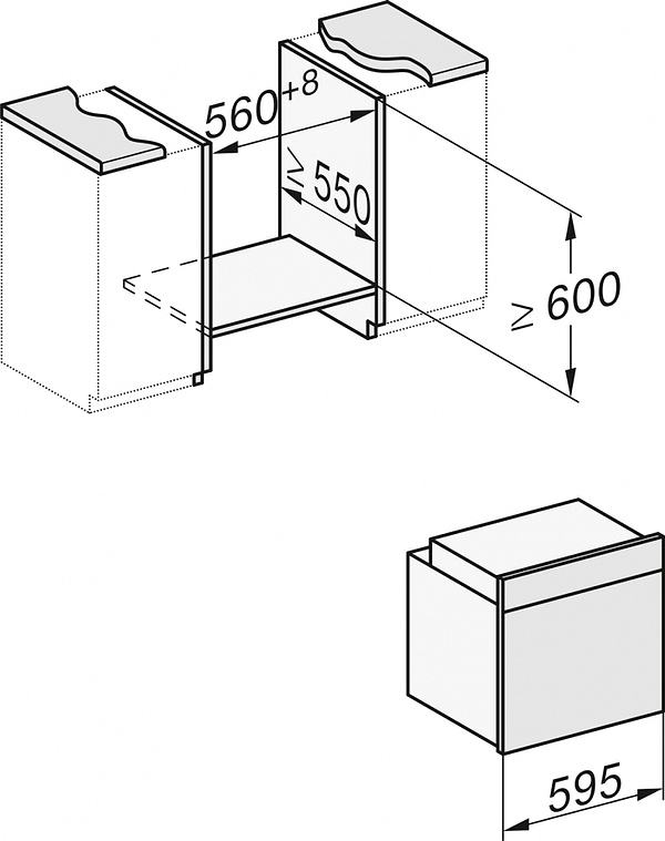 Фото - Духова шафа Miele DGC 7250 чорний обсидіан