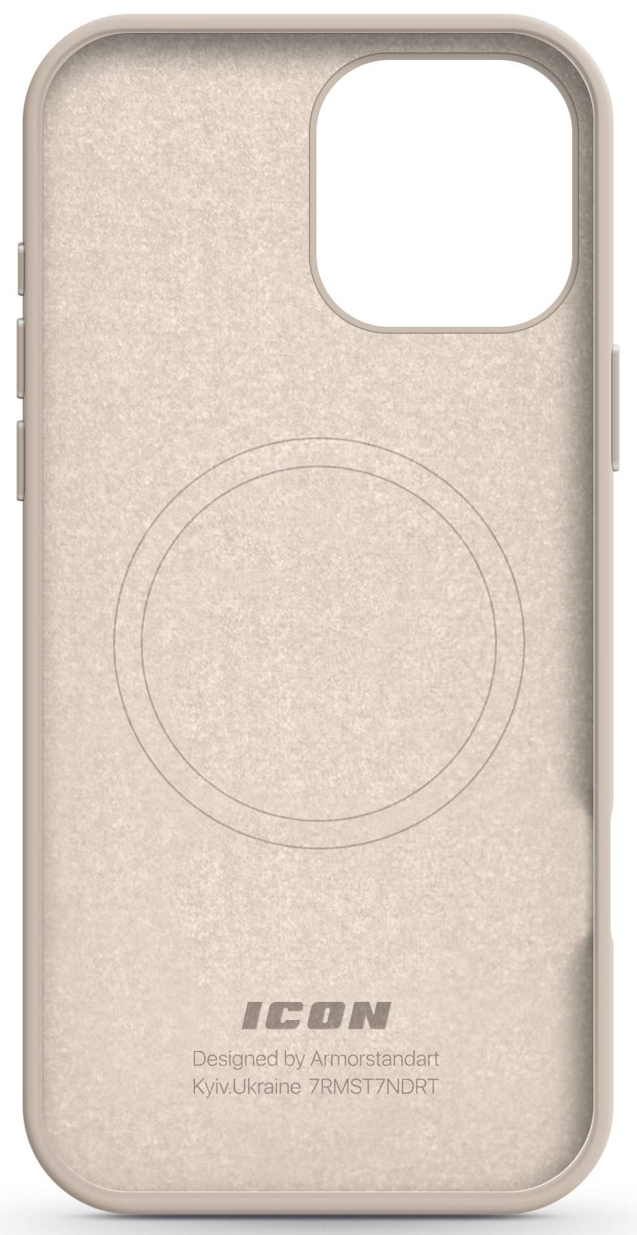 Фото - Чохол для смартфону Armorstandart ICON2 MagSafe for Apple iPhone 16 Pro Max Ivory (ARM80195)