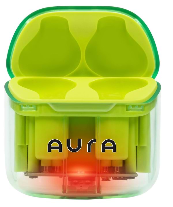 Фото - Навушники вкладиші бездротові TWS Aura 6 Green (TWSA6G)
