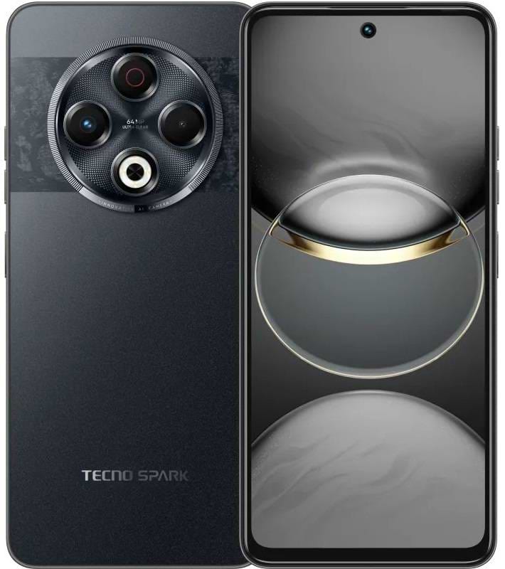 Смартфон Tecno Spark 30 8/256Gb Stellar Shadow - Фото 1