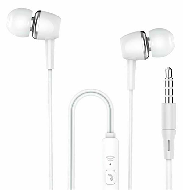 Фото - Наушники вкладыши проводные SkyDolphin SR19 White (SDHF-000408)